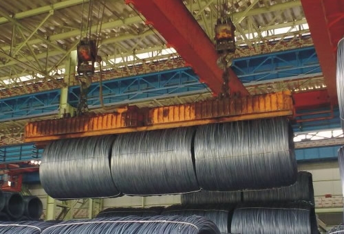 MW12 series lifting electromagnets for lifting high speed wire rod (disk circle)
